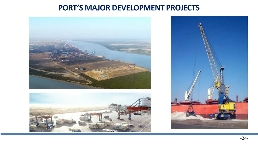 port s major development projects 2