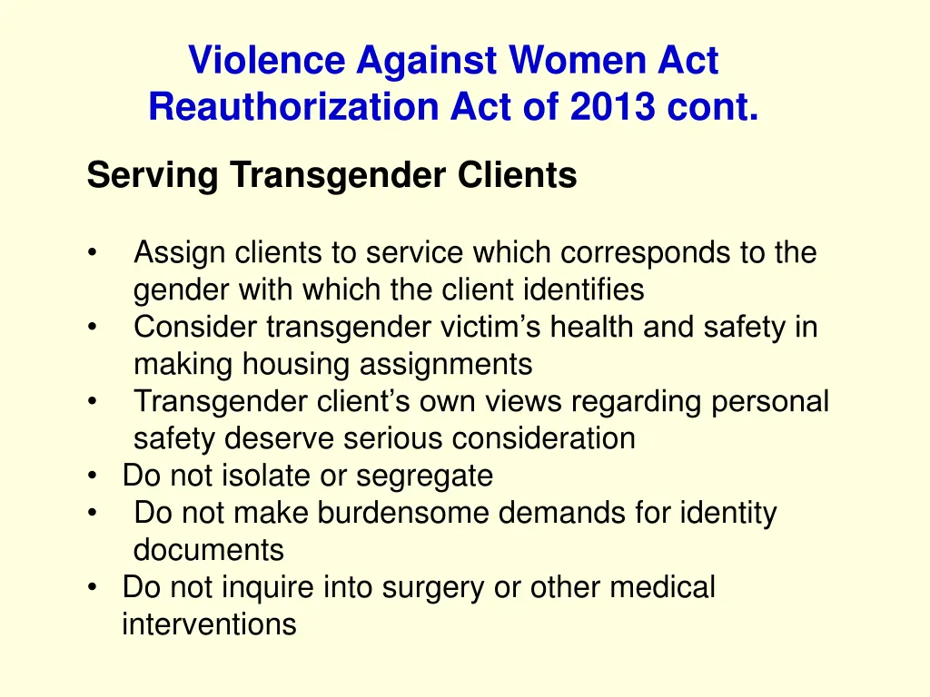 violence against women act reauthorization 5