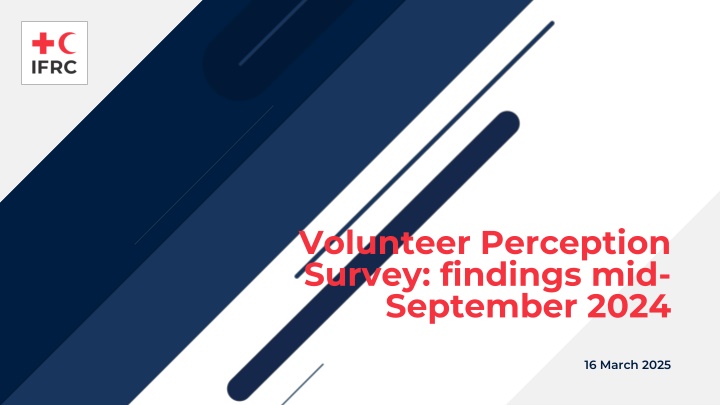 volunteer perception survey findings