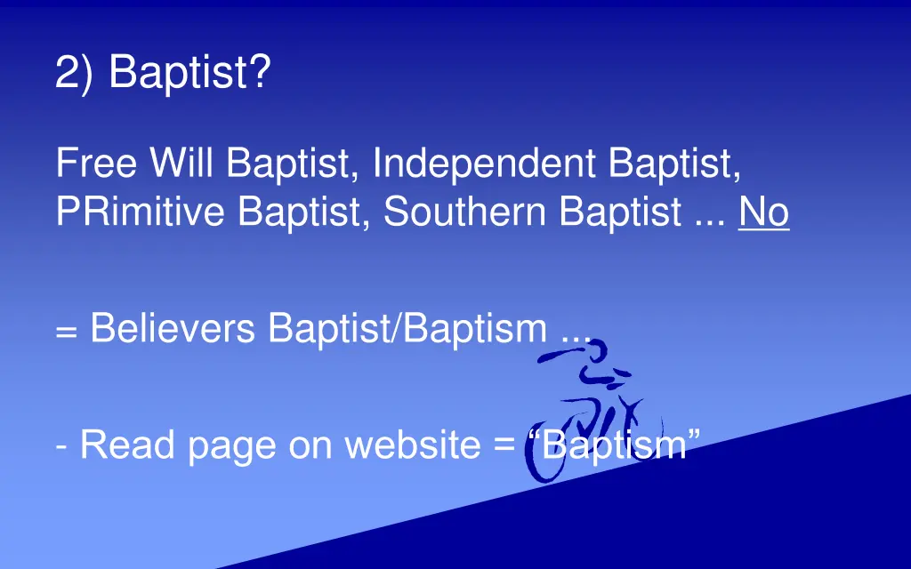 2 baptist