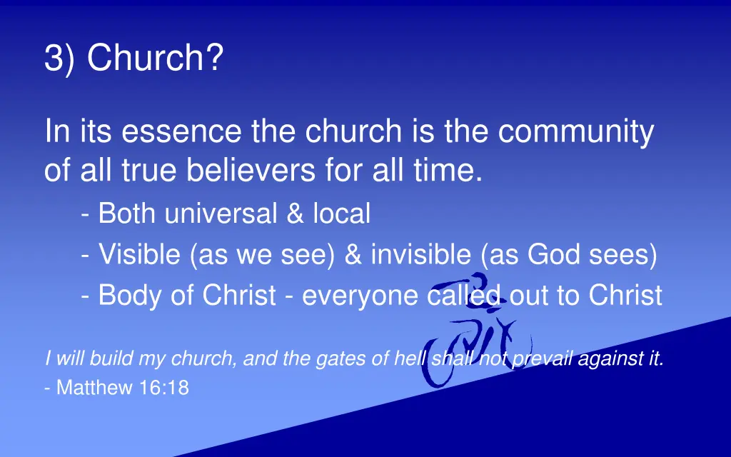 3 church