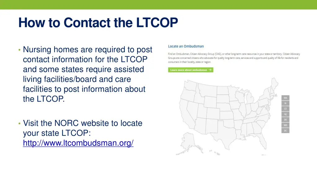 how to contact the ltcop