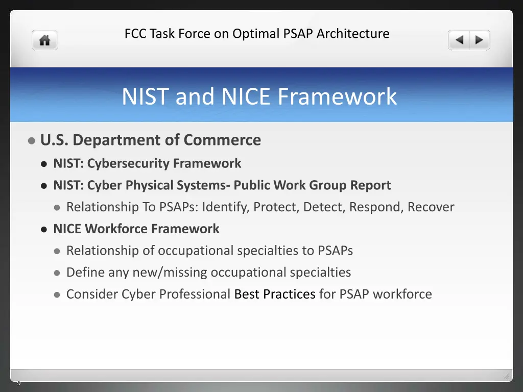 fcc task force on optimal psap architecture 7