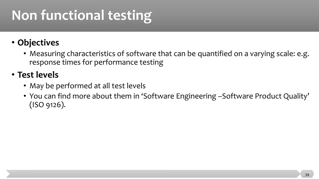non functional testing