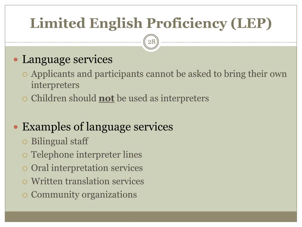 limited english proficiency lep 2