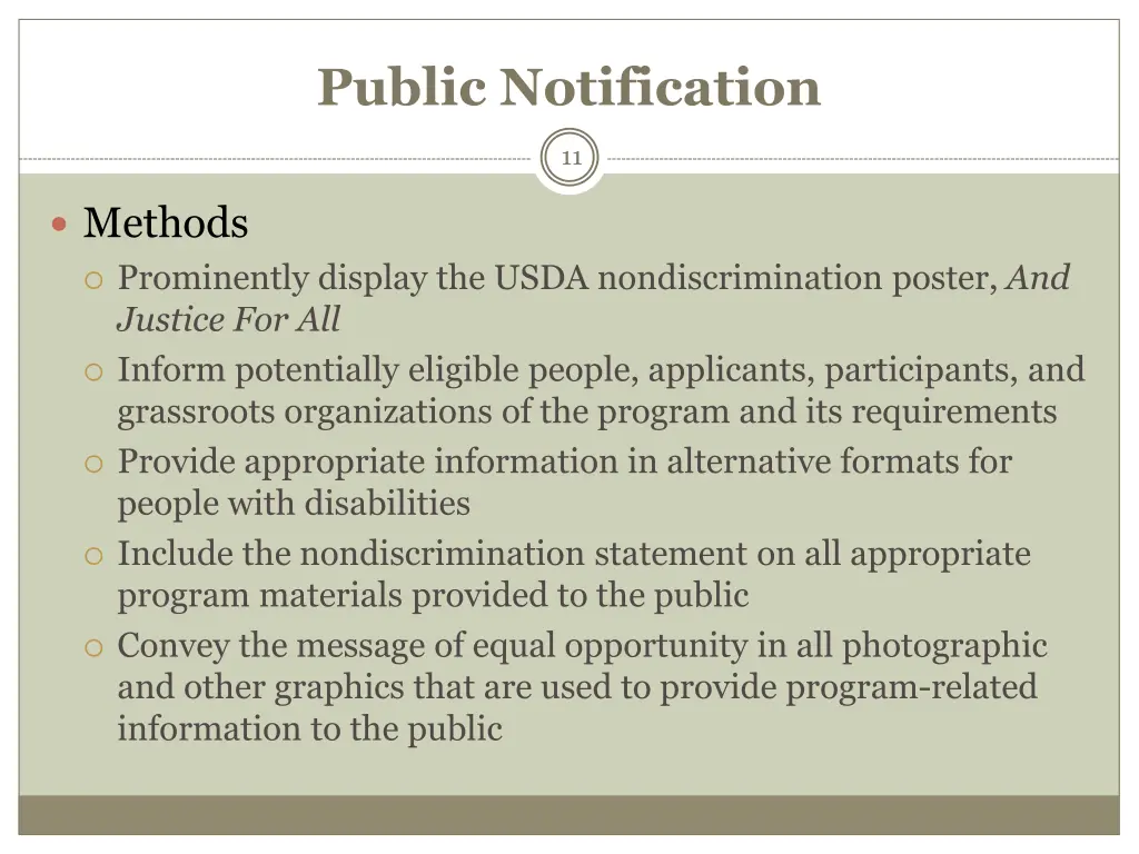 public notification 2