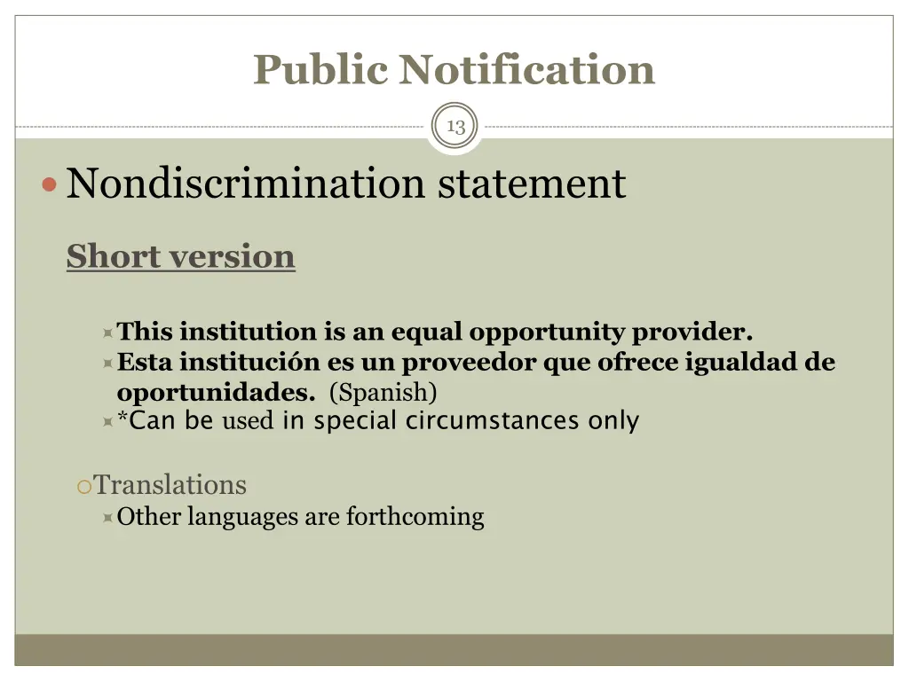 public notification 4