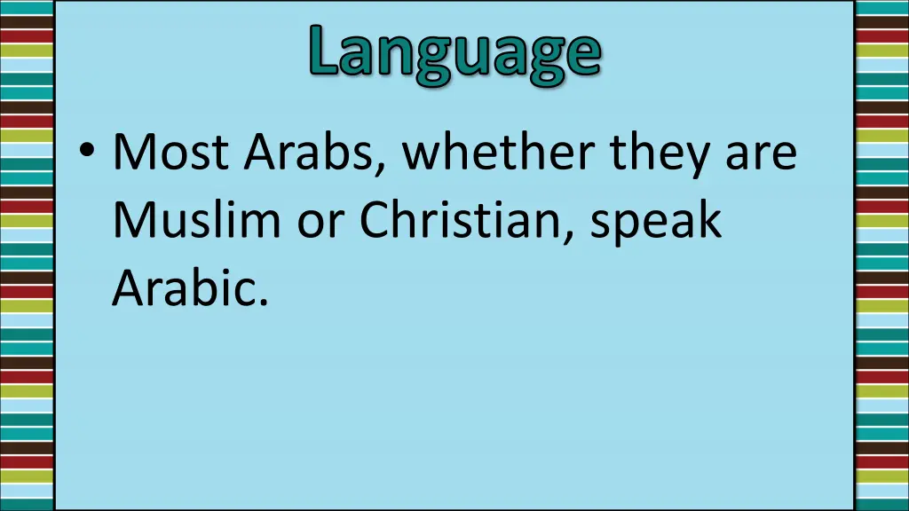 language