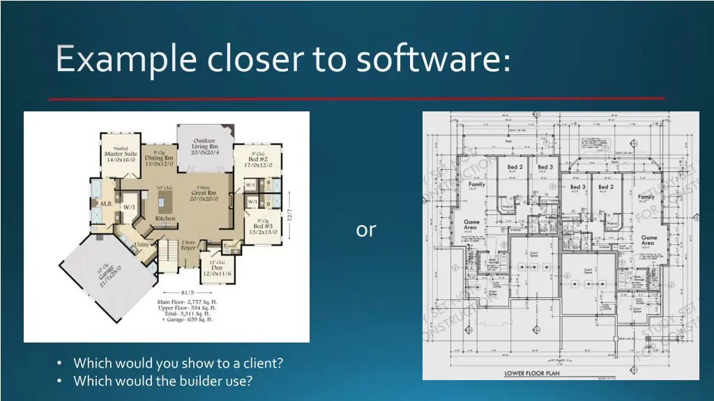 example closer to software
