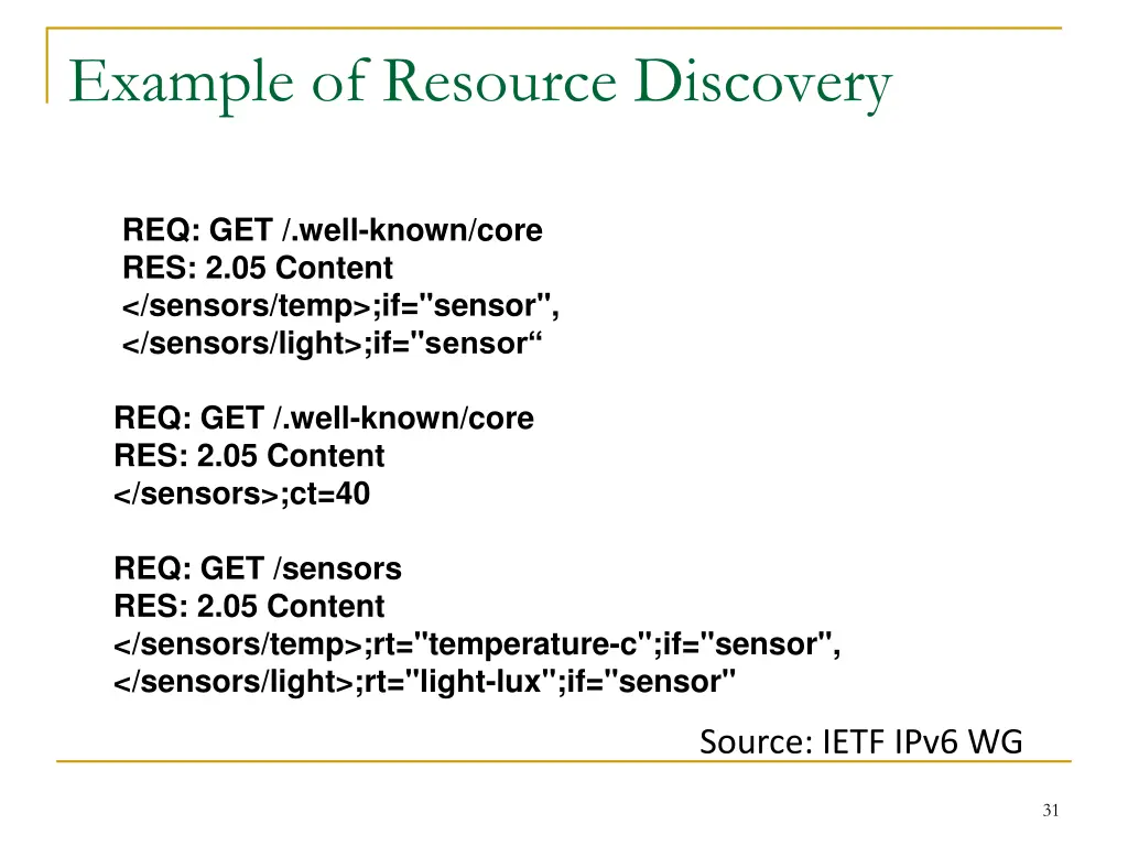 example of resource discovery 1