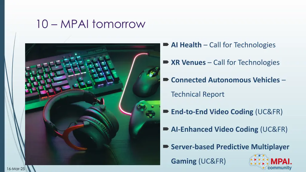 10 mpai tomorrow