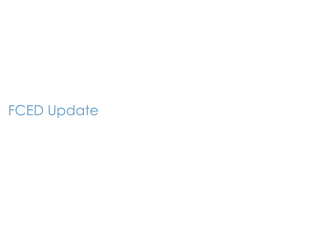 fced update