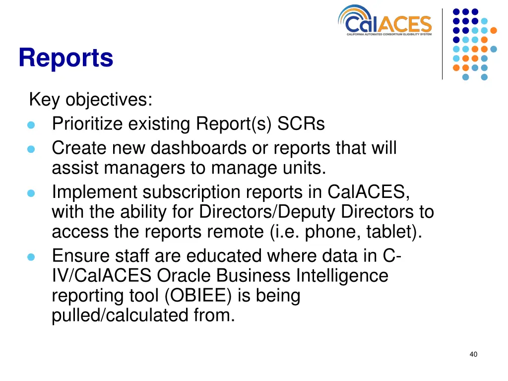 reports