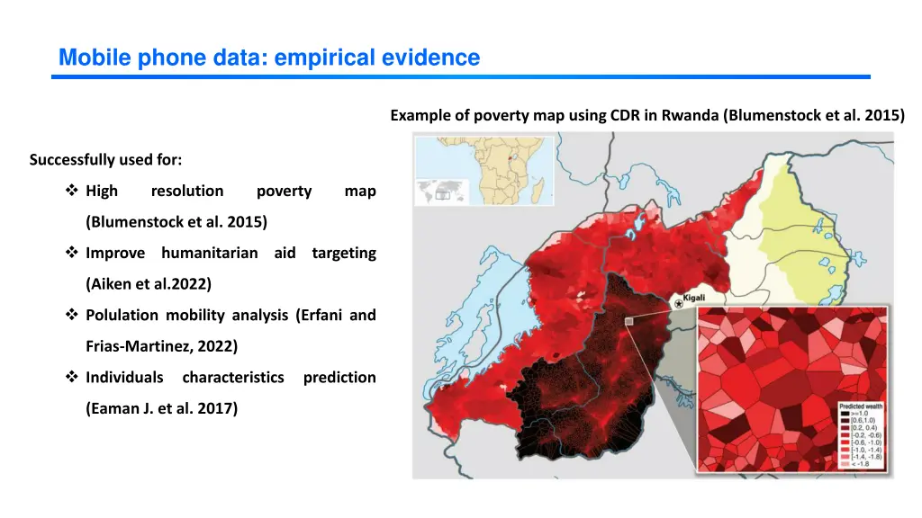 mobile phone data empirical evidence