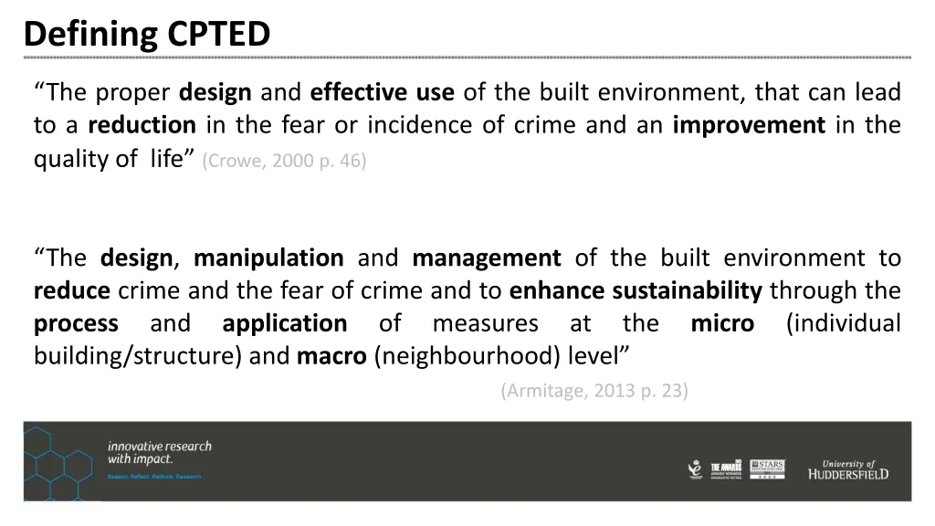 defining cpted