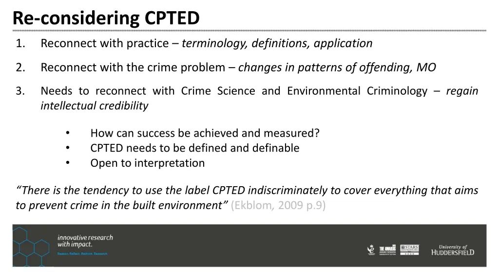 re considering cpted