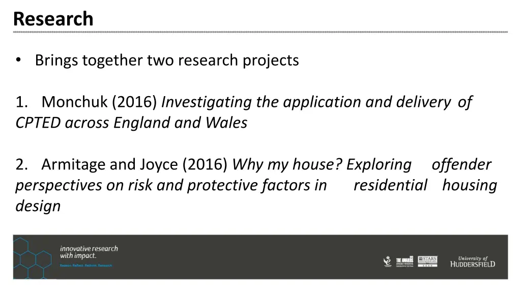 research