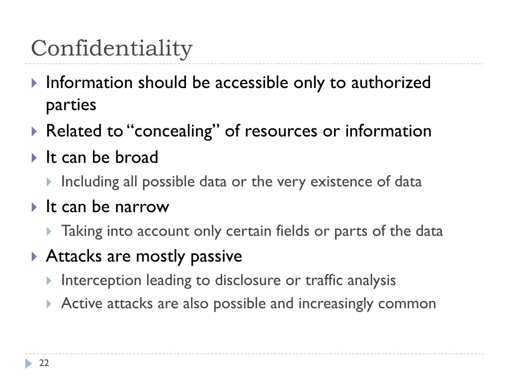confidentiality