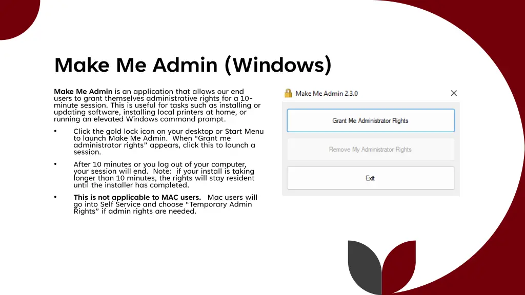 make me admin windows