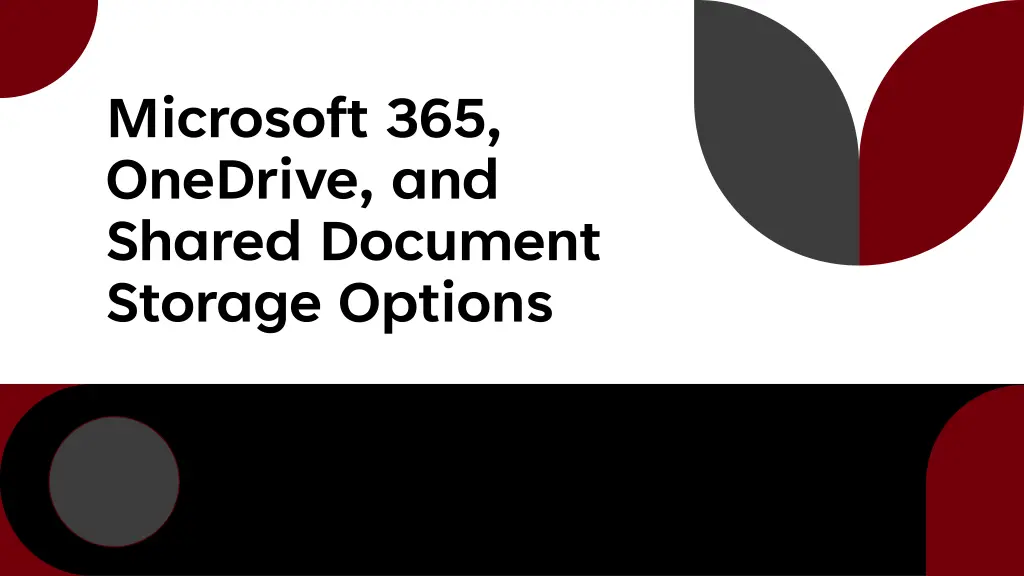 microsoft 365 onedrive and shared document