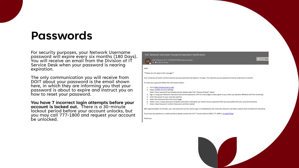 passwords