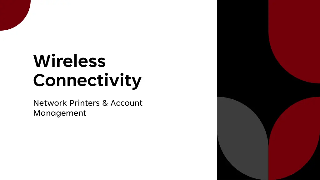 wireless connectivity
