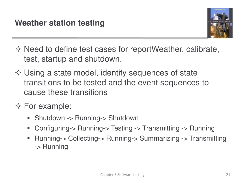 weather station testing