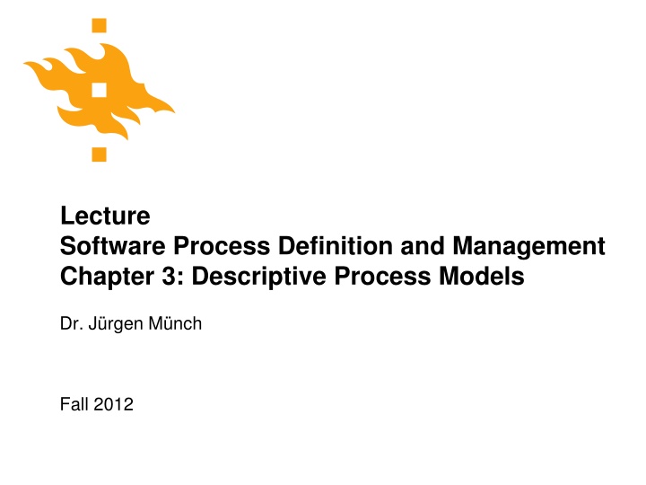 lecture software process definition