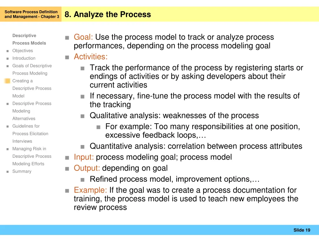 software process definition and management 17