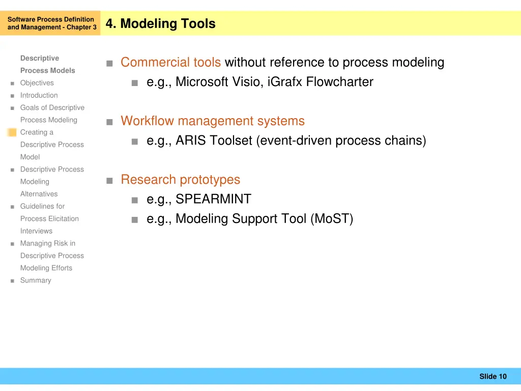software process definition and management 8