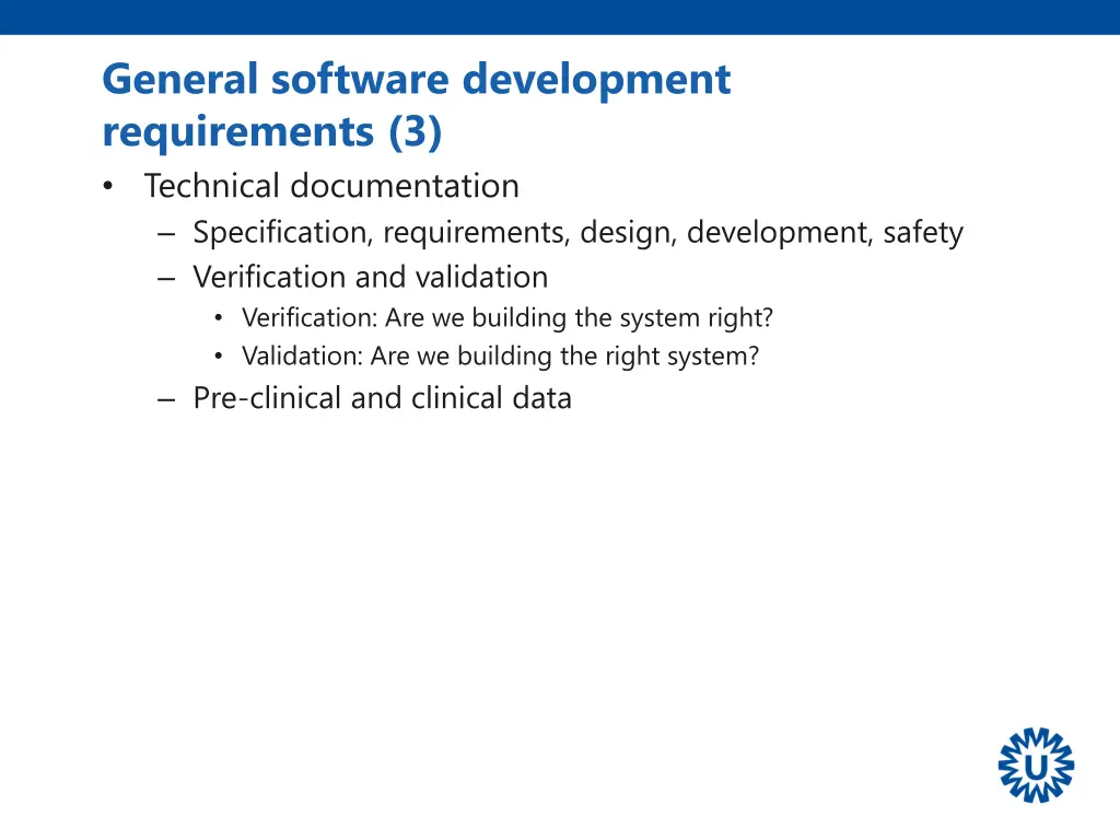 general software development requirements 1