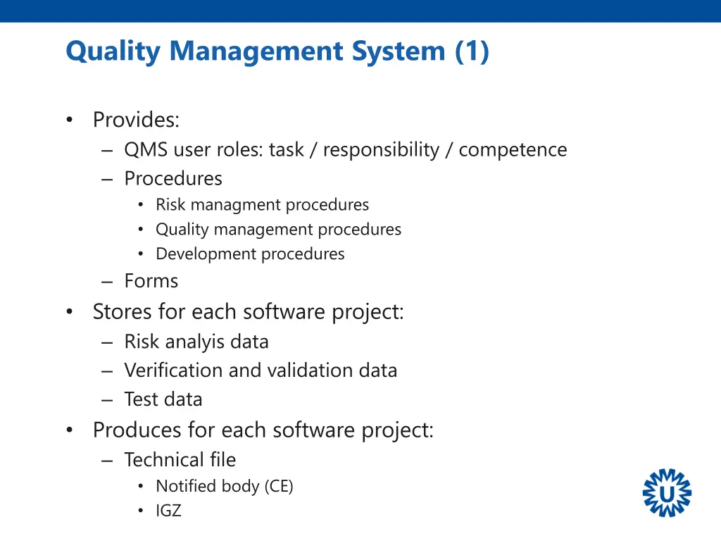 quality management system 1