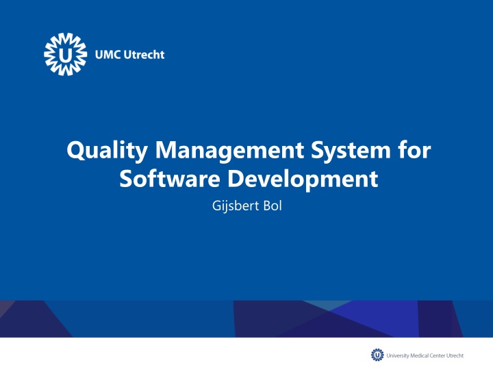 quality management system for software