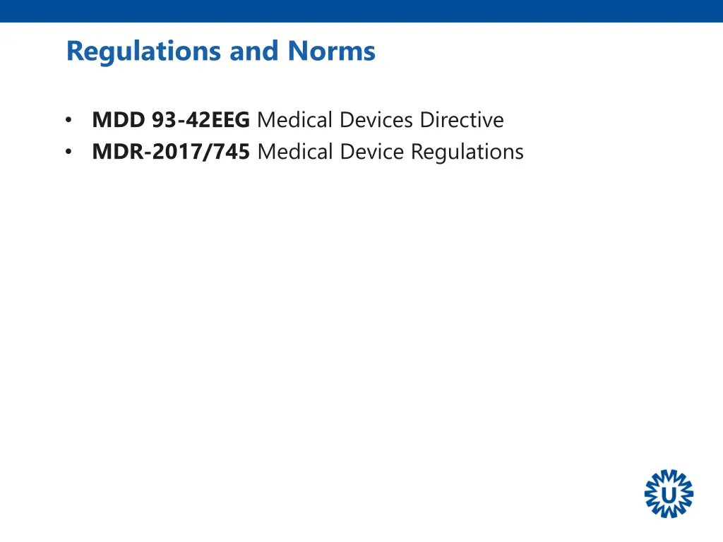 regulations and norms