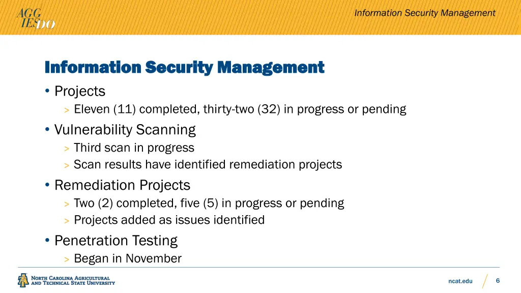 information security management