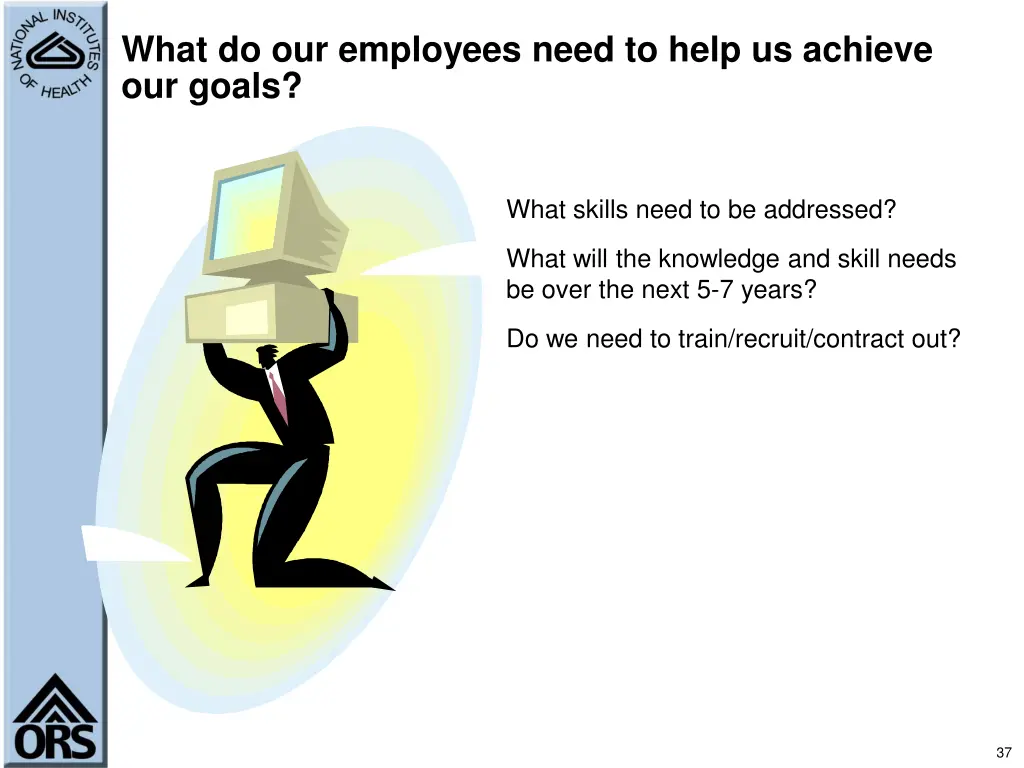 what do our employees need to help us achieve