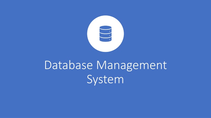 database management system