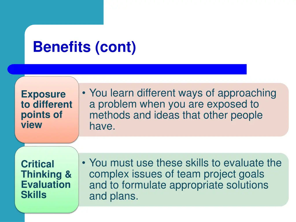 benefits cont