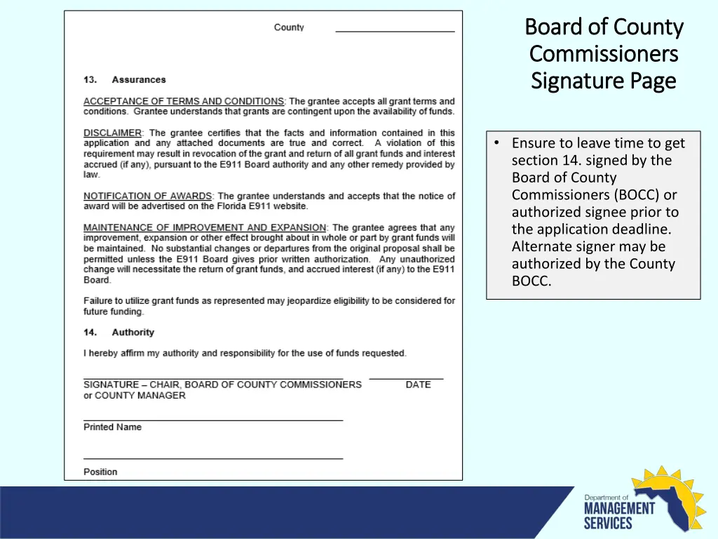 board of county board of county commissioners