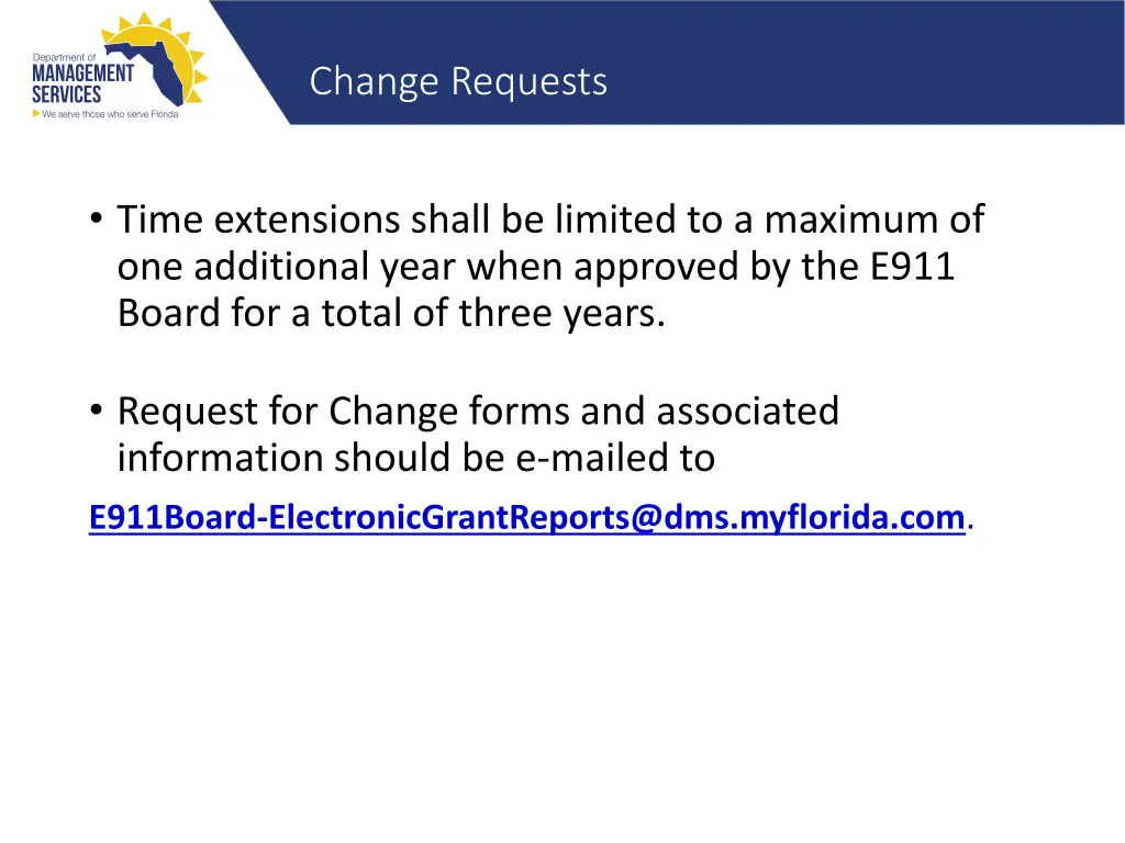 change requests 1