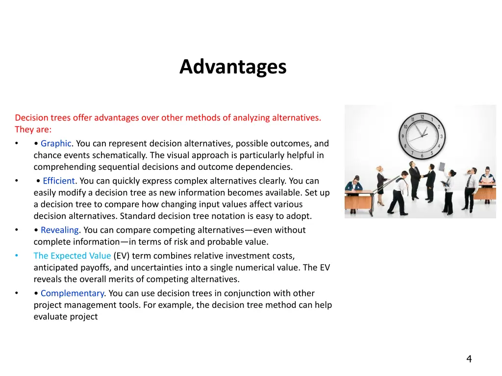advantages