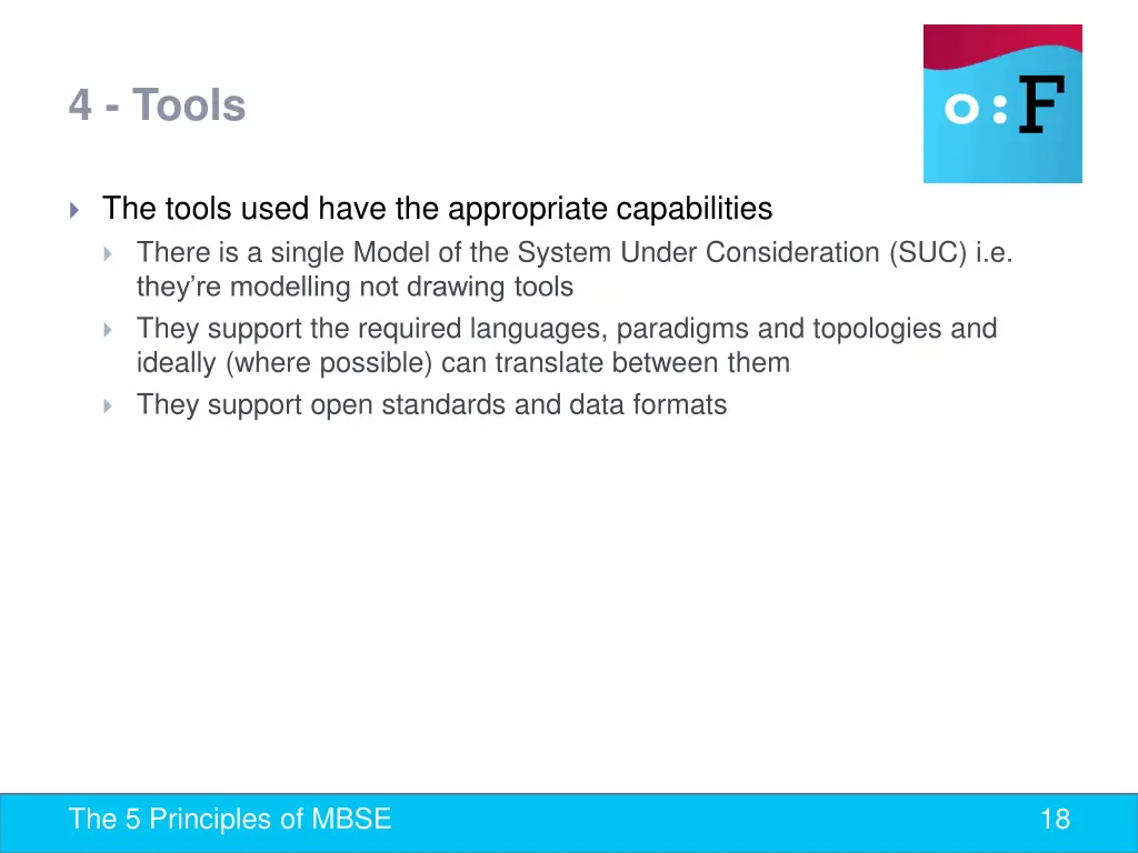 4 tools