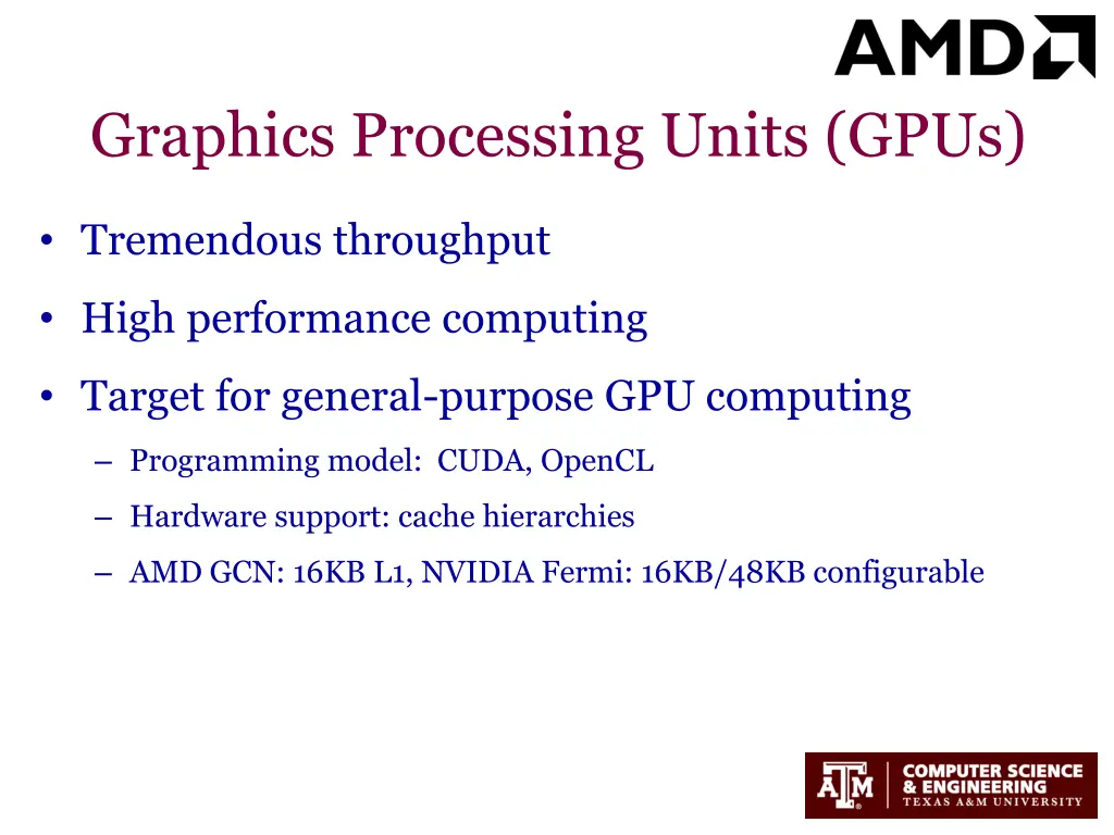 graphics processing units gpus