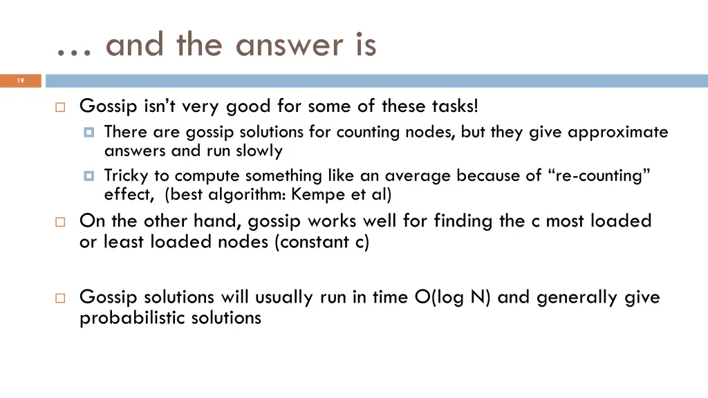 and the answer is