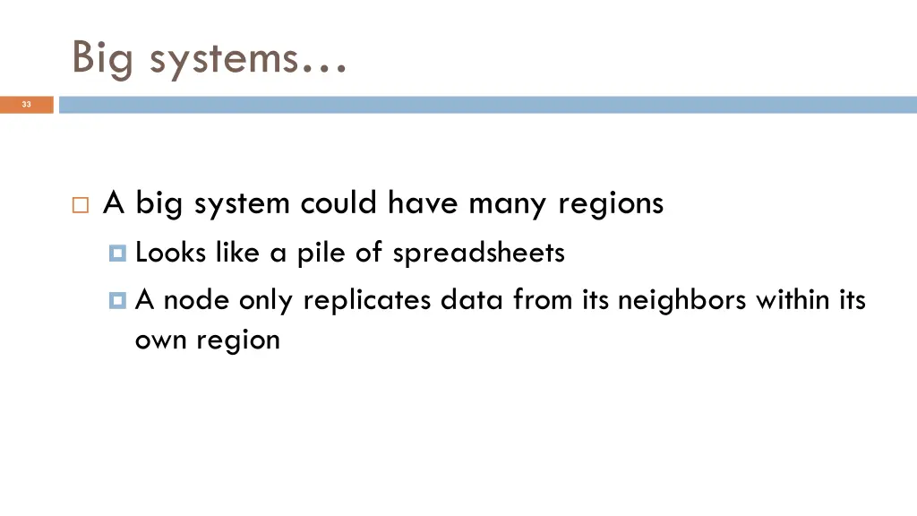 big systems