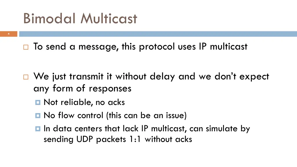 bimodal multicast