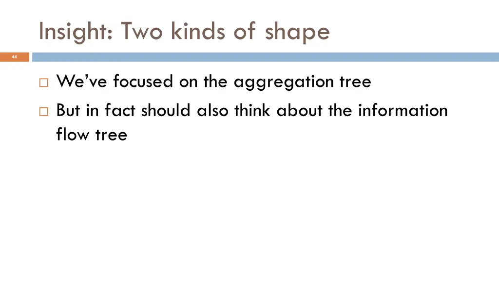 insight two kinds of shape