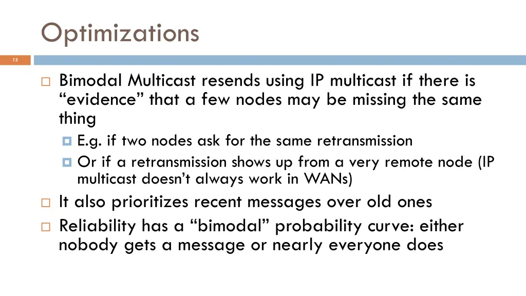 optimizations
