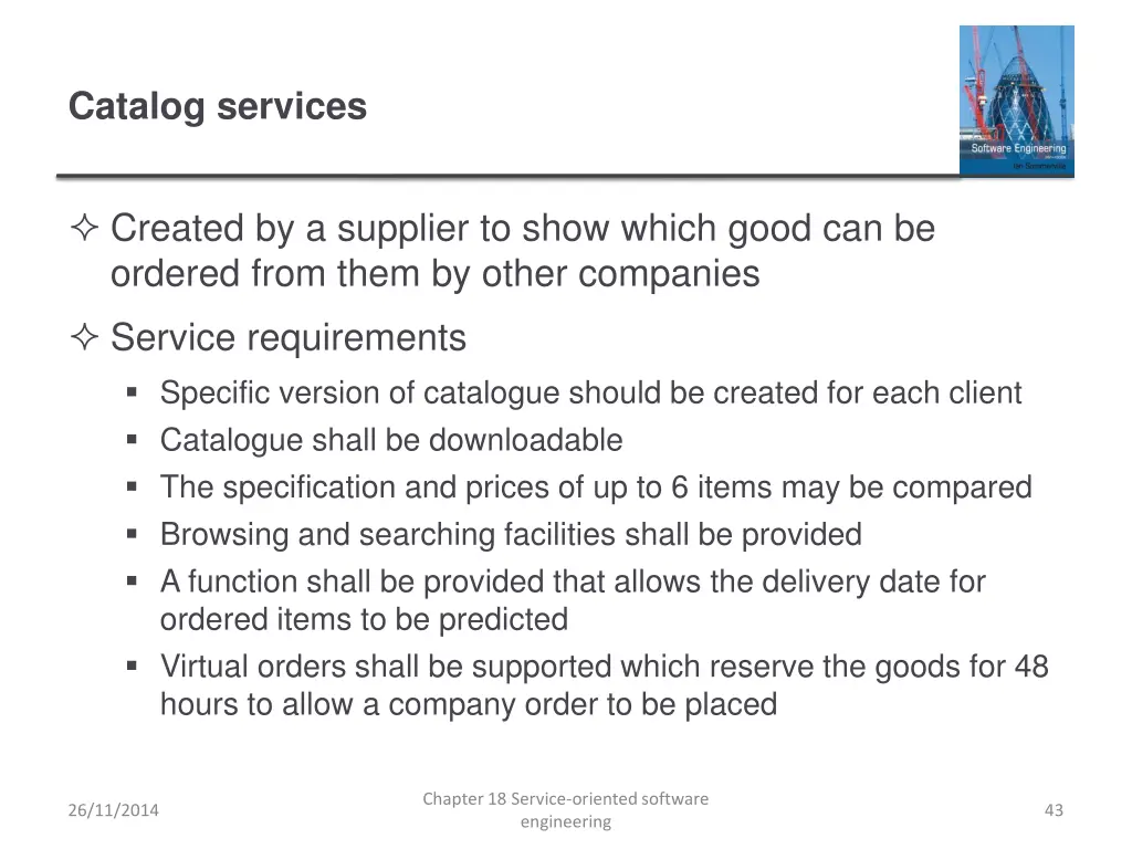 catalog services