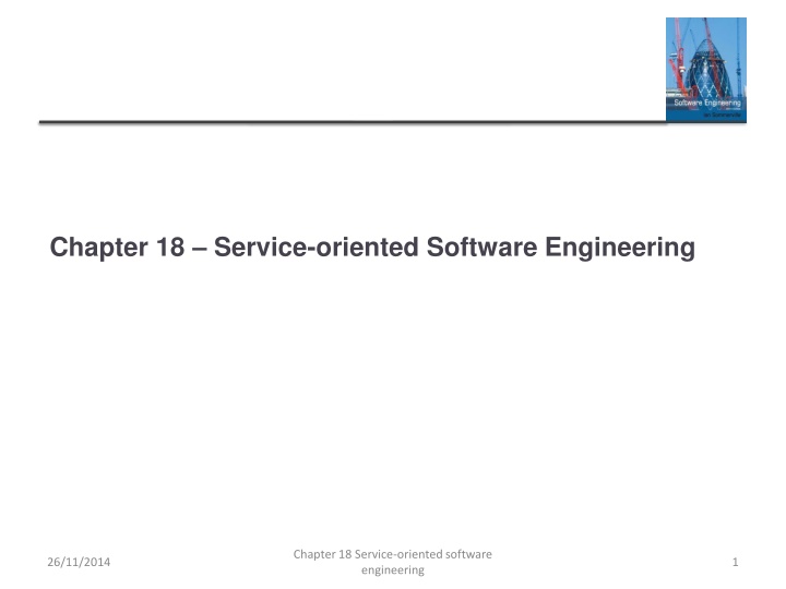 chapter 18 service oriented software engineering